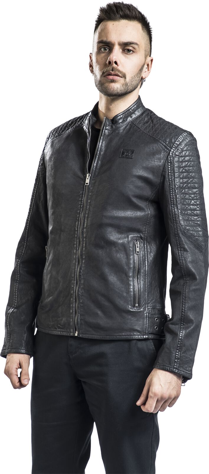Rock Rebel X Route 66 - Leather Jacket | Rock Rebel by EMP Veste en cuir