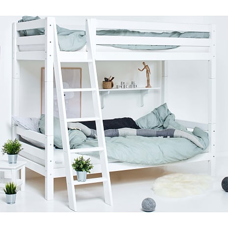 Hoppekids ECO Luxury høj køjeseng med skrå stige 90x200 cm