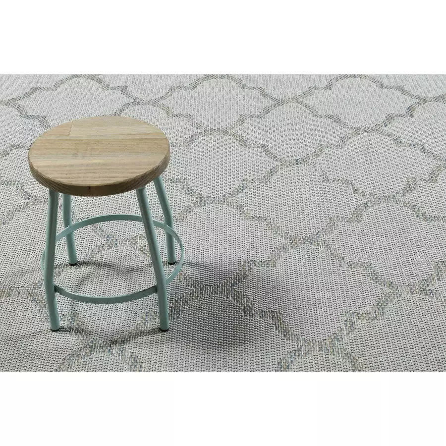 Wecon home Outdoorteppich In & Outdoor Gleamy Outdoor hellblau