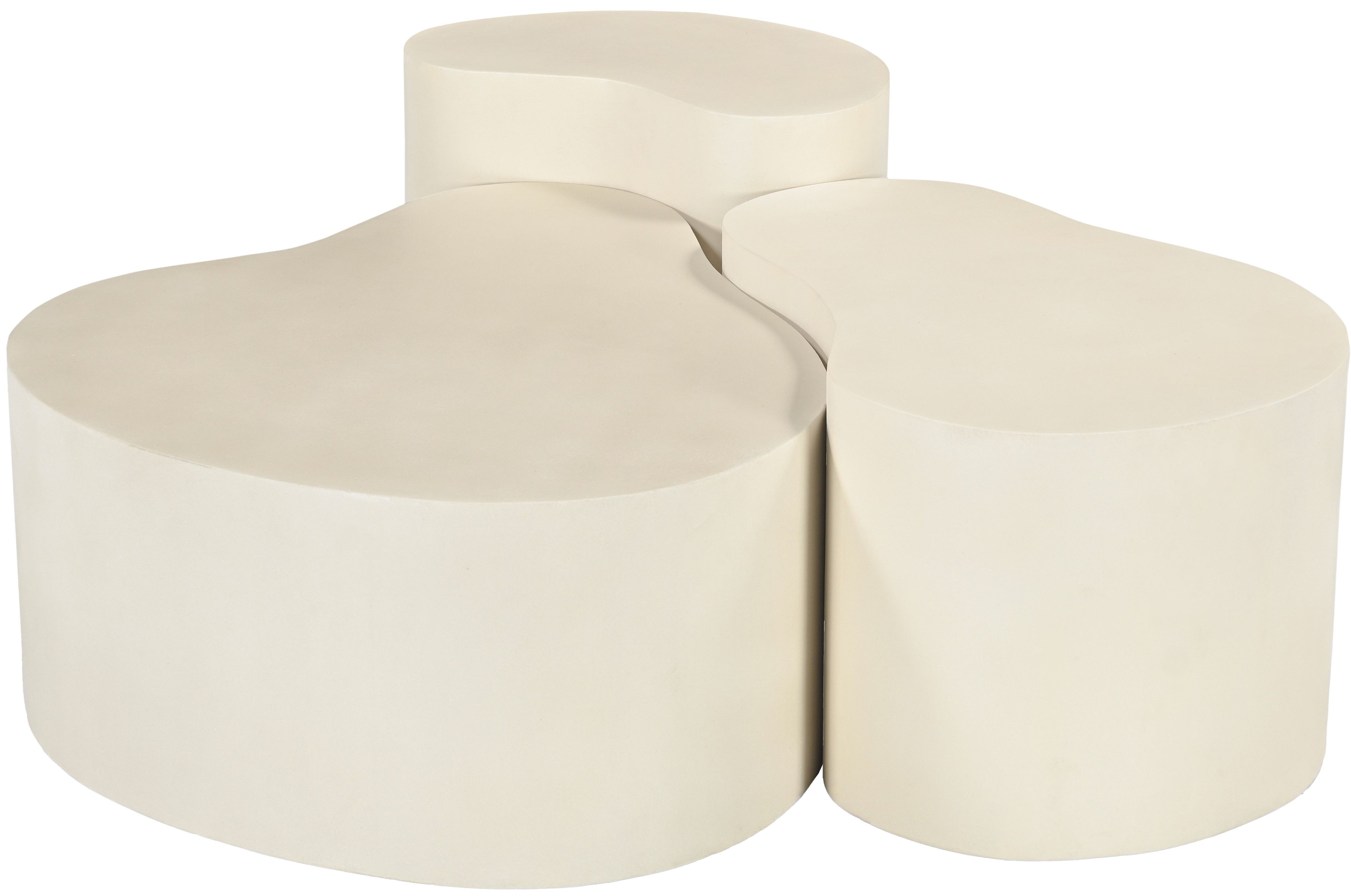 Salontafel Organic Sandy B70 x D38 x H37 cm