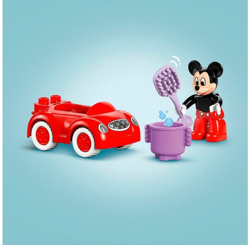 LEGO - Disney Mickey Mouse Clubhuis en Auto - Bouwpakket - Speelgoed