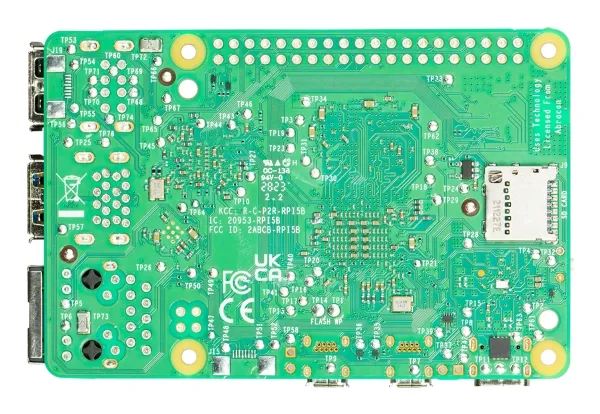 Raspberry Pi 5 Model B - Enkelttavle-computer - Broadcom BCM2712 / 2.4 GHz - RAM 16 GB - 802.11a/b/g/n/ac, Bluetooth 5.0