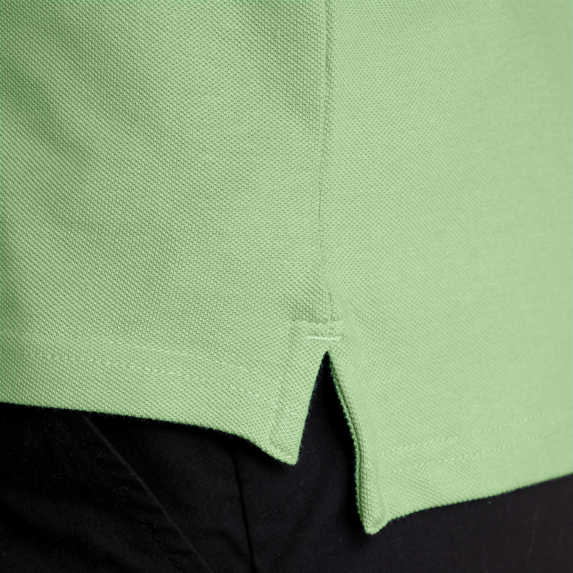 VanVaan Herren Poloshirt in Piqué-Qualität grün