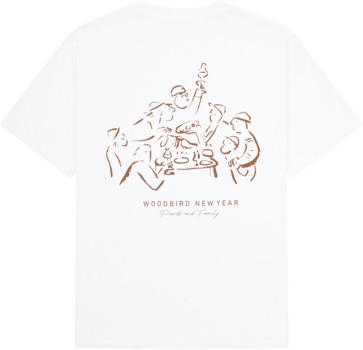 Woodbird WBBaine Family Tee White