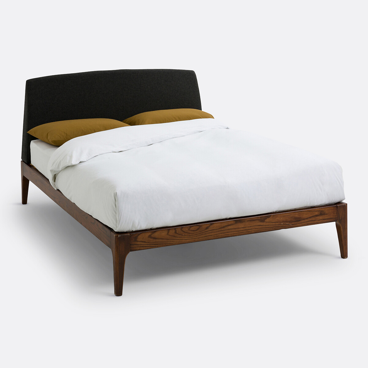 LA REDOUTE INTERIEURS<br>Cama com estrado de ripas e cabeceira Agura
