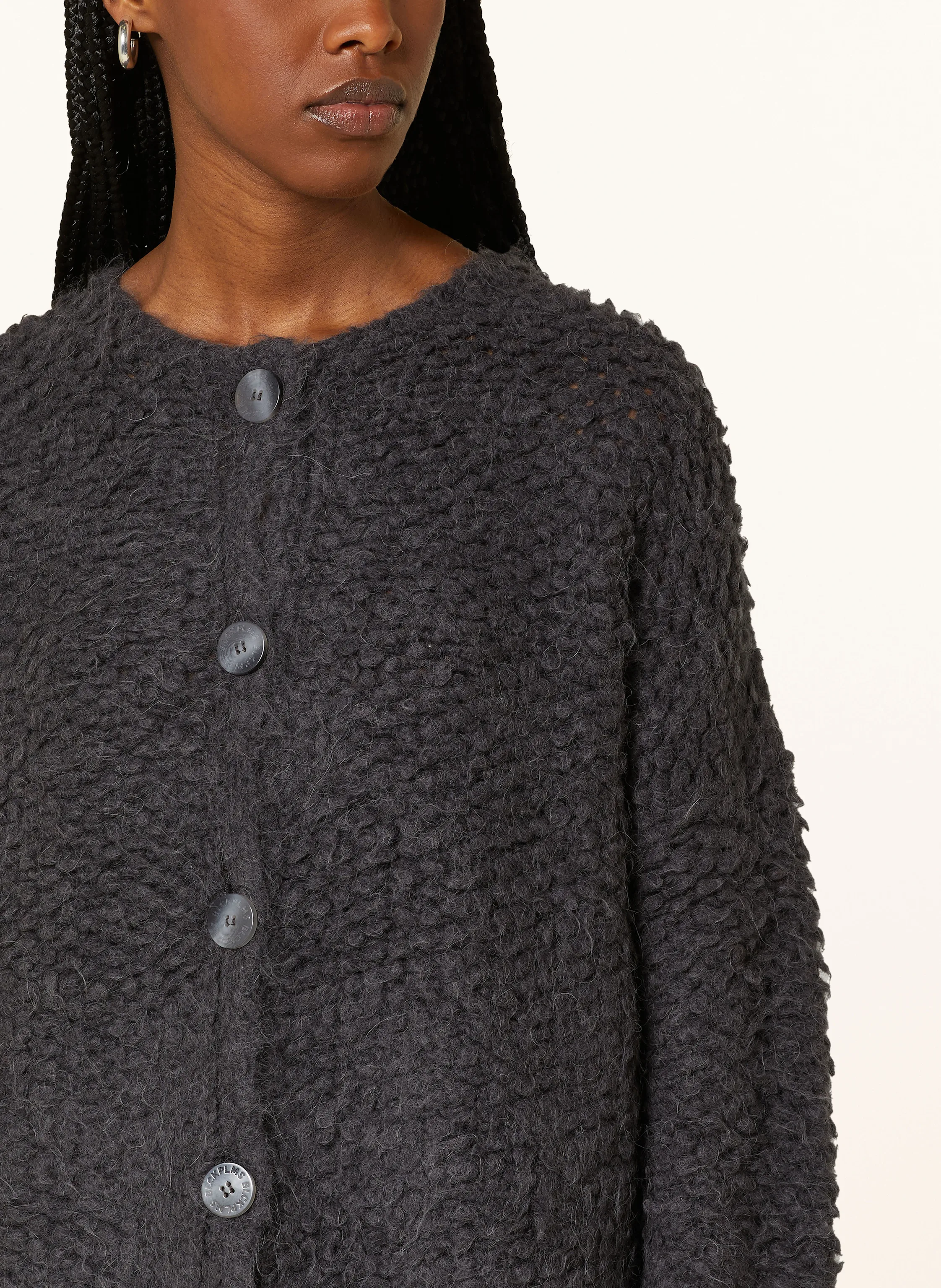 black palms Strickjacke CORSETTA aus Alpaka