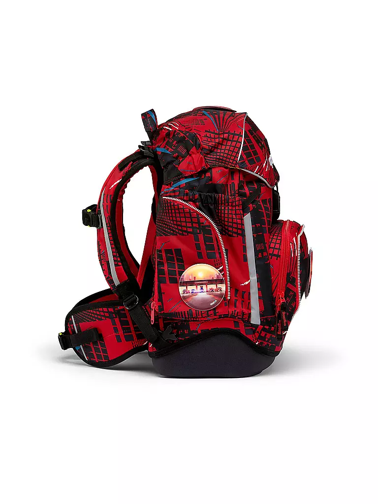 ERGOBAG Schultaschen Set 6-tlg. Pack - AlarmBäreitschaft rot