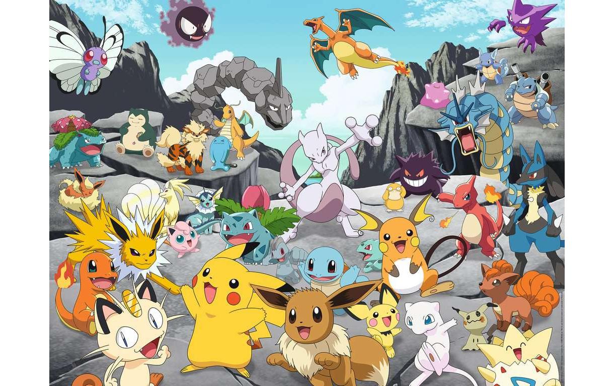 Puzzle Pokémon ClassicsPuzzle für Erwachsene und Kinder