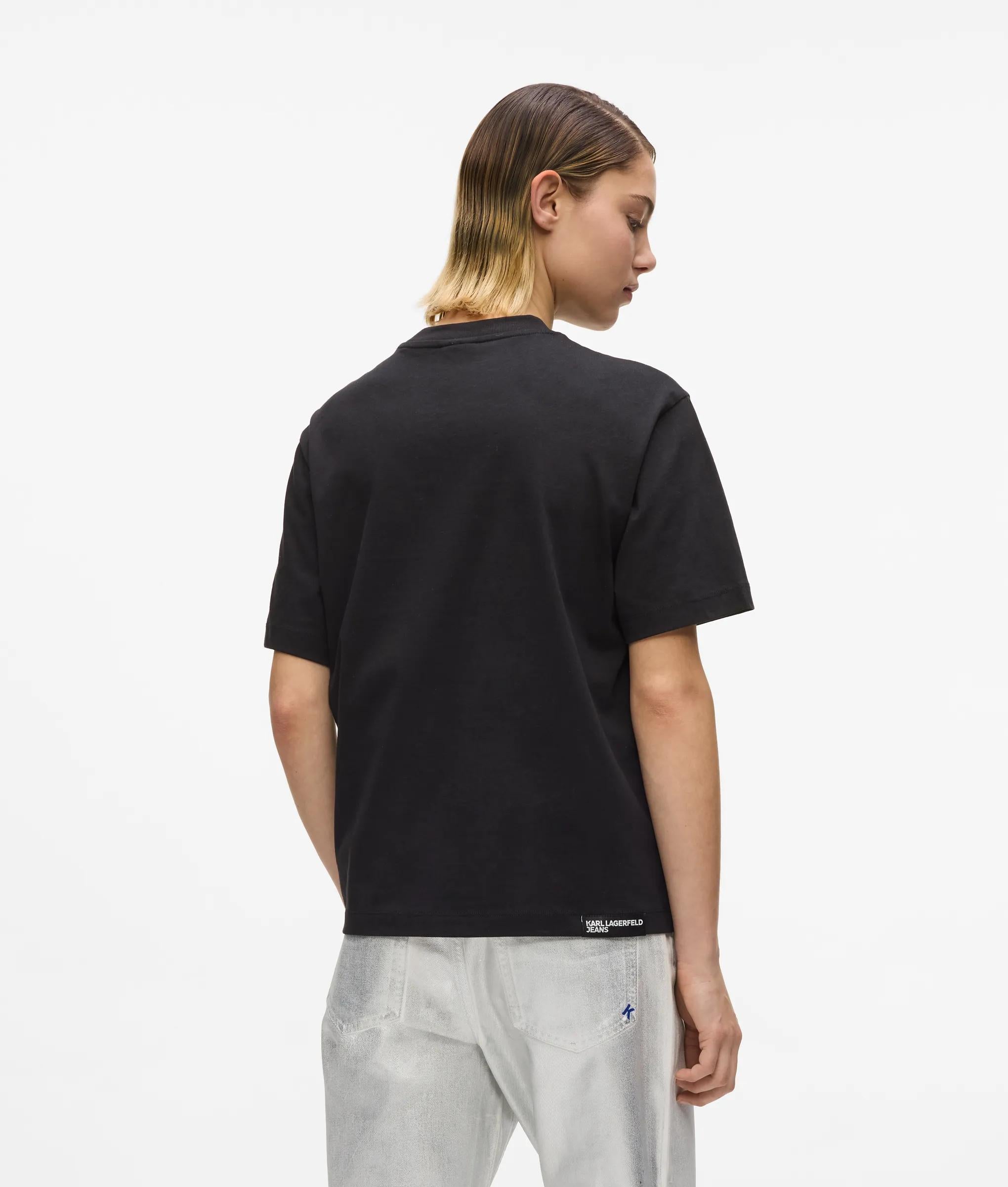 T-shirt met grafische Karl-opdruk