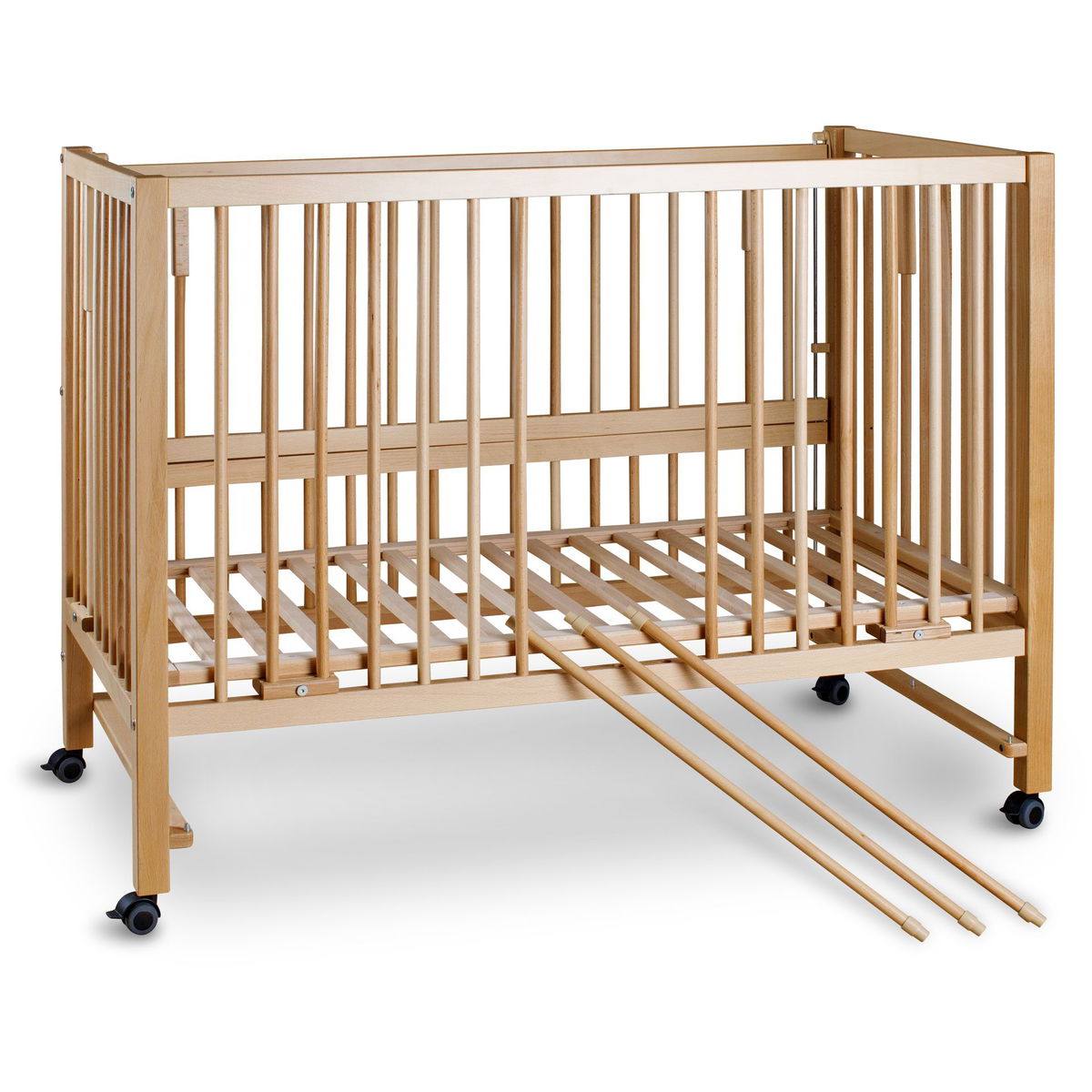 tiSsitiSsi   Beistell und Babybett HAJO natur