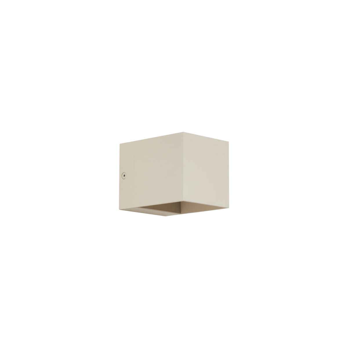 Moderne wandlamp beige G9 vierkant - Transfer
