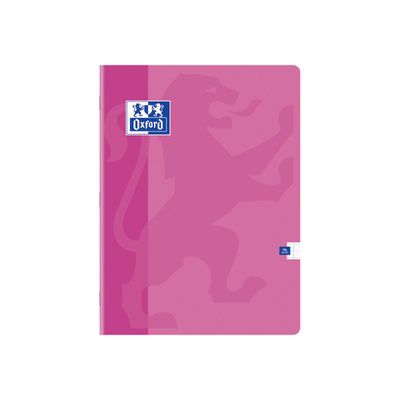 Oxford - Cahier 24 x 32 cm - 96 pages - grands carreaux (Seyes) - disponible dans différentes couleurs
