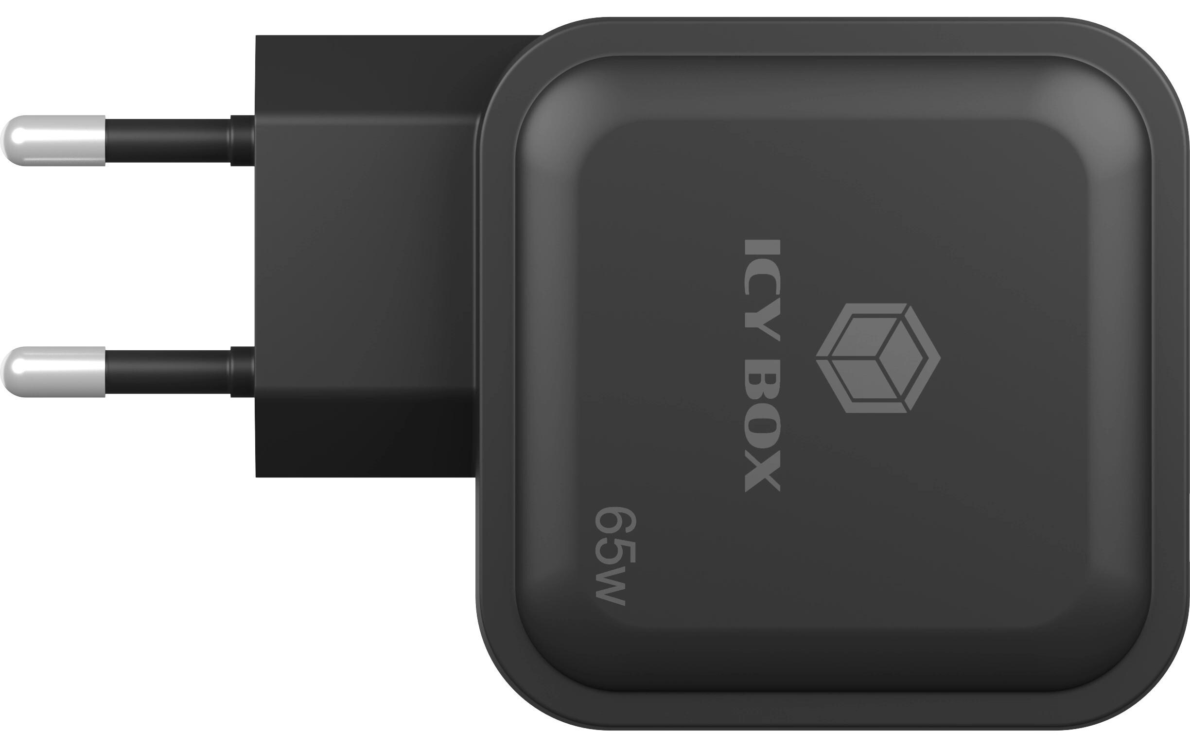 USB-Wandladegerät IB-PS1030-PDGaN Wandladegerät mit 65 W Power Delivery und Schnellladefunktion