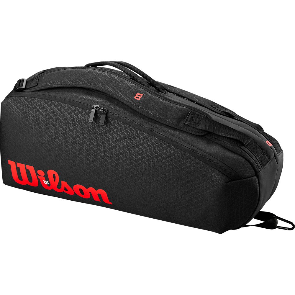 Wilson Clash V3 Super Tour 6 Pack Tennistasche schwarz