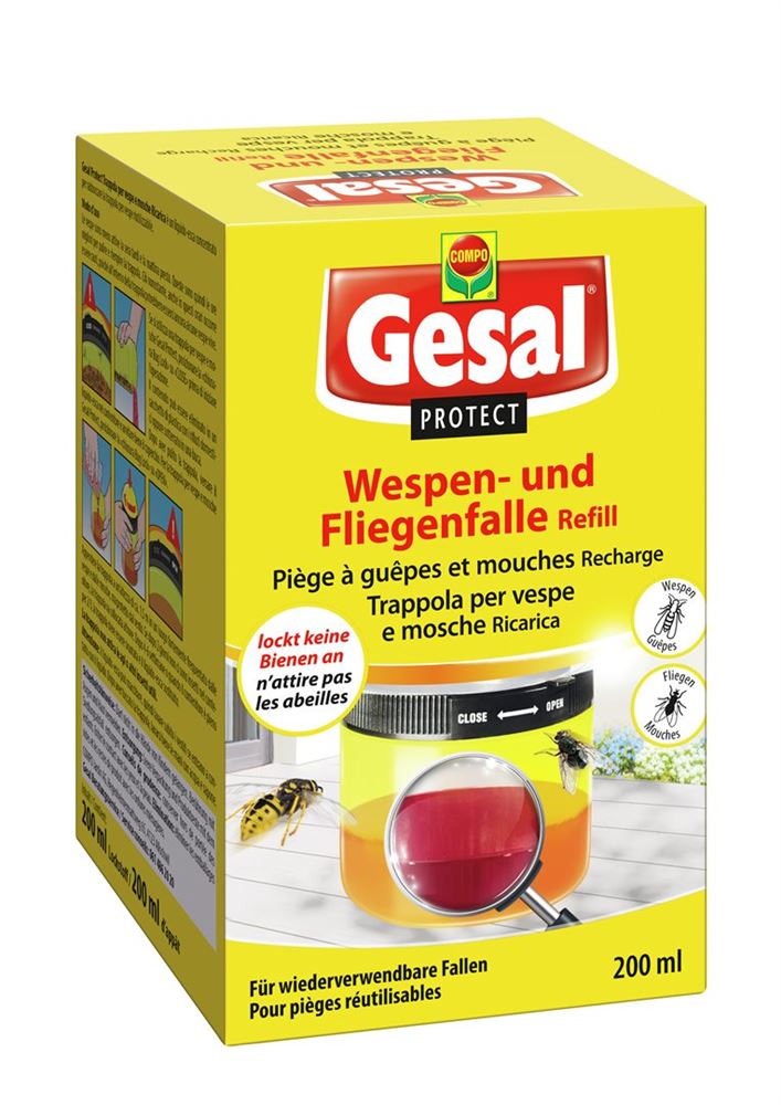 GESAL Wespen- und Fliegenfalle Refill 200 ml