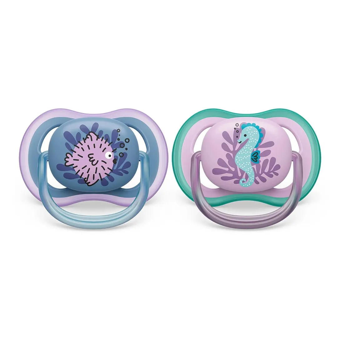 Philips Avent Suce Ultra Air 6-18 mois Poisson-globe  Hippocampe (2)