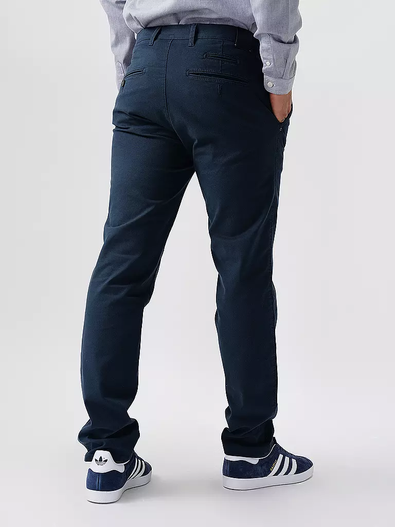 BRAX Chino Slim Fit FABIO-IN dunkelblau