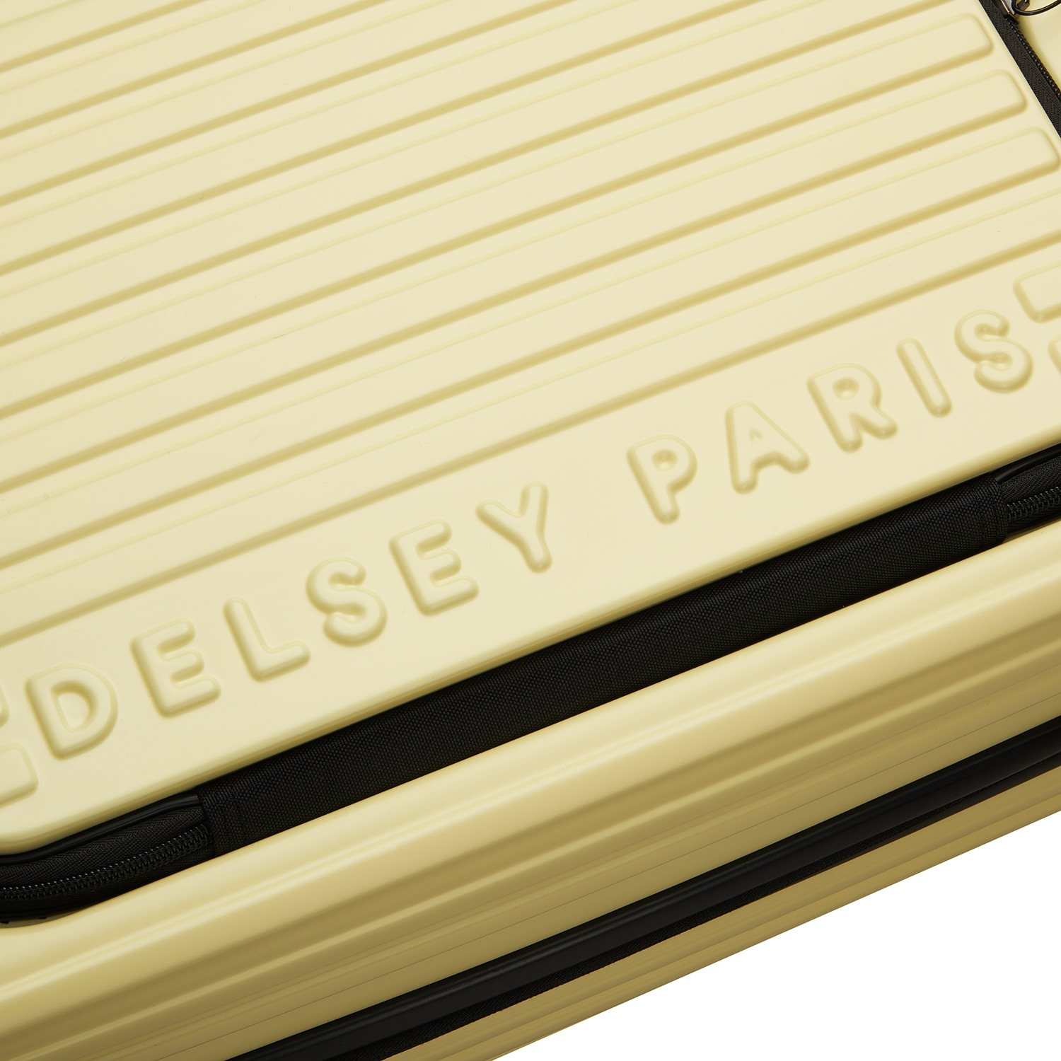Delsey Securitime Zip Cabin Trolley S Expandable pale yellow
