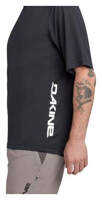 Maillot Manches Courtes Dakine Thrillium Noir/Blanc