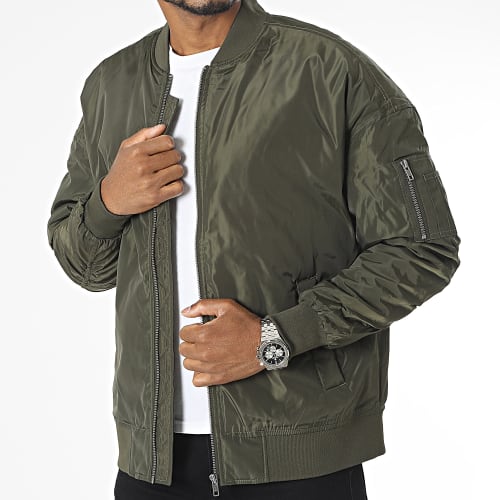 Veste Bomber TB1619 Vert Kaki