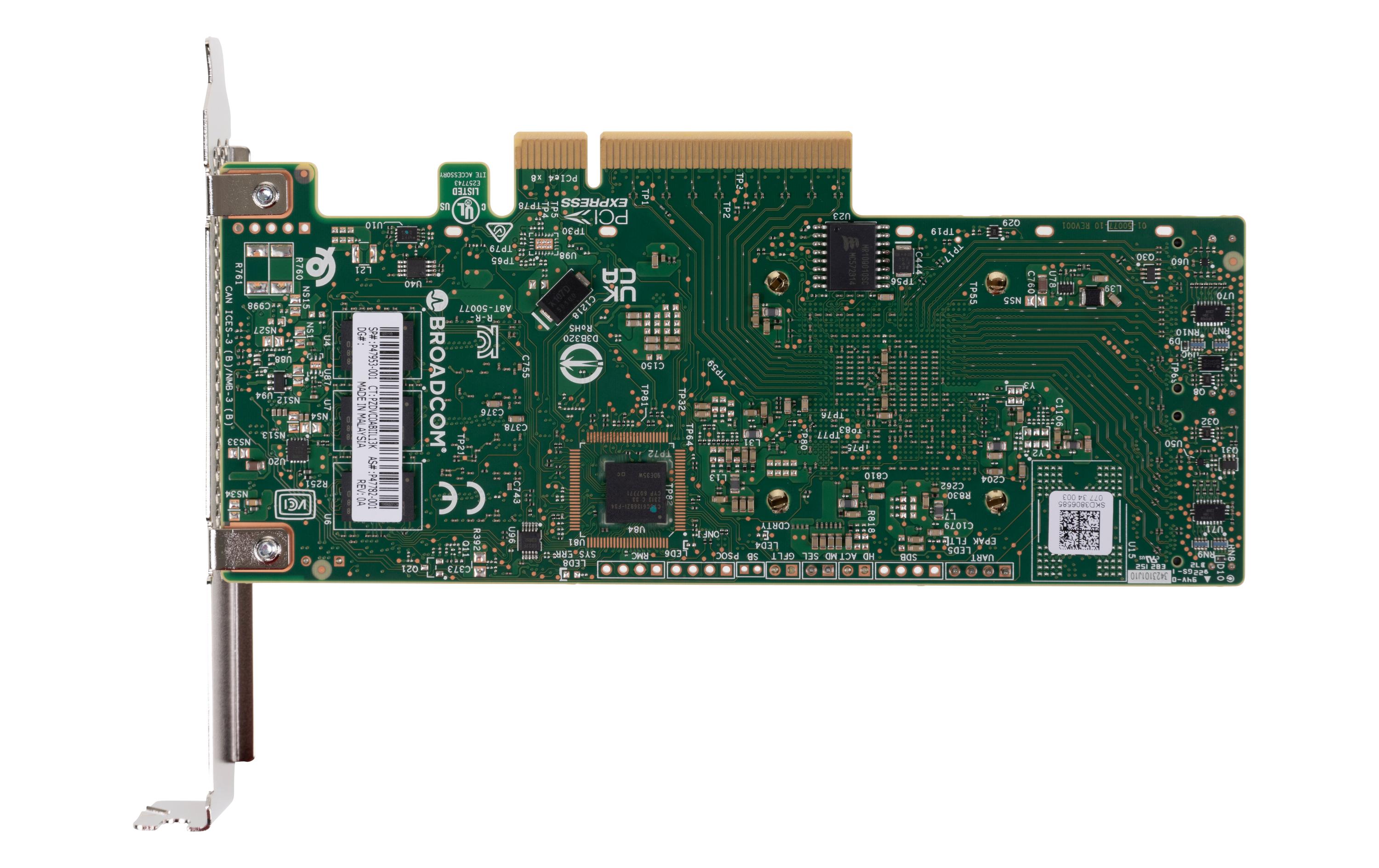 MR216i-p Gen11 x16 Lanes ohne Cache PCI SPDM Controller<br>HPE MR216i-p Gen11 x16 Lanes ohne Cache PCI SPDM Plug-In für Speicher-Controller