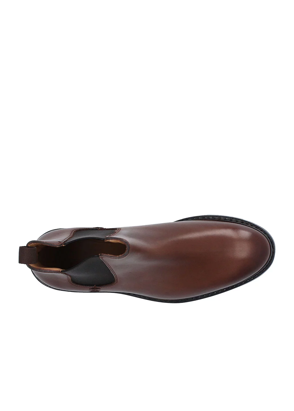 CHELSEA BOOTS TREMPLE CUIR CAMEL