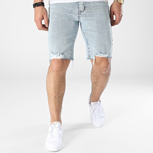 Short Jean Bleu Wash