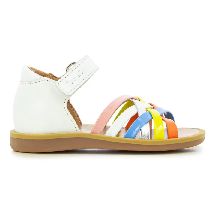 Pom d'Api Sandales Poppy Lux | Blanc
