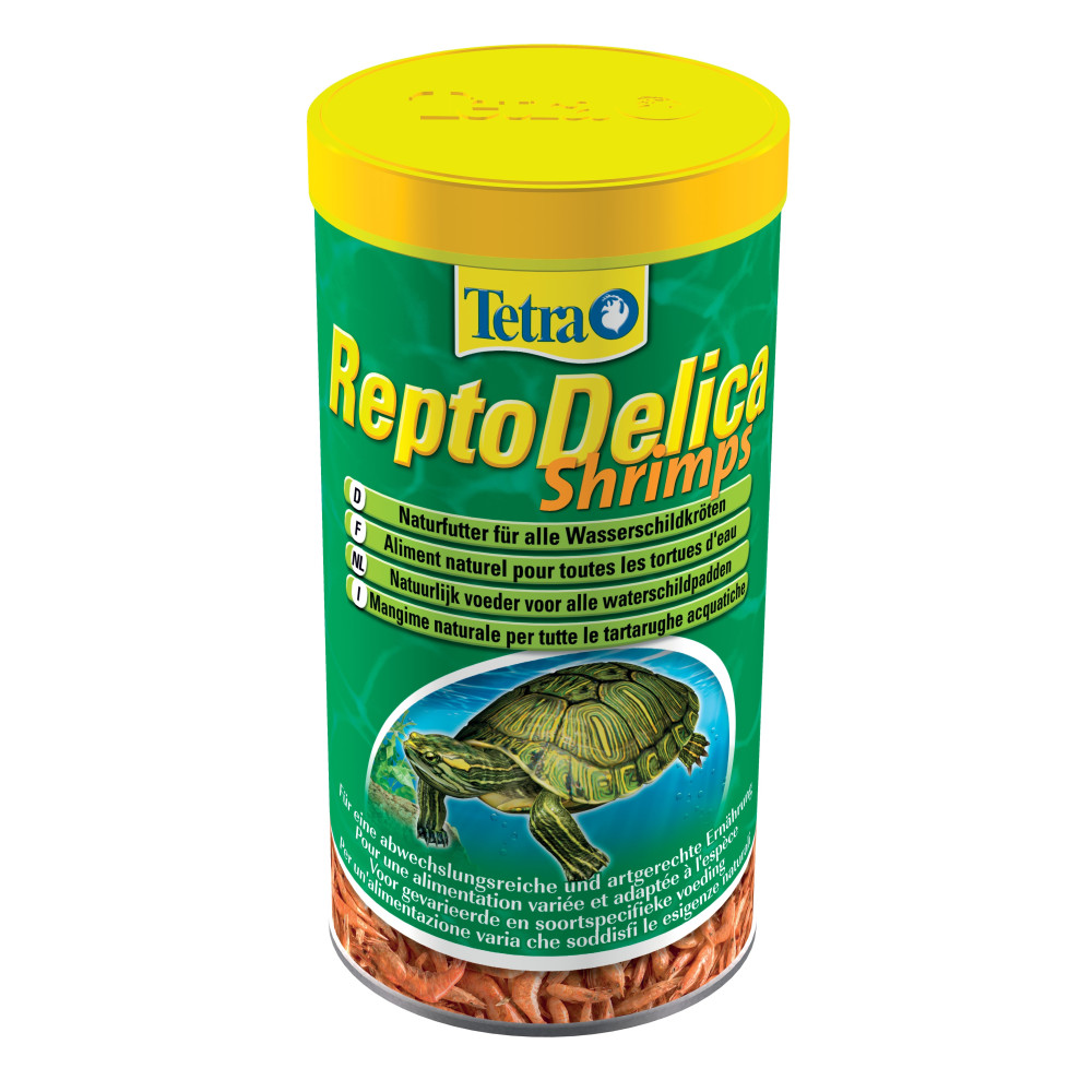 Crevettes entières séchés 100 g - 1l pour toutes les tortues d'eau