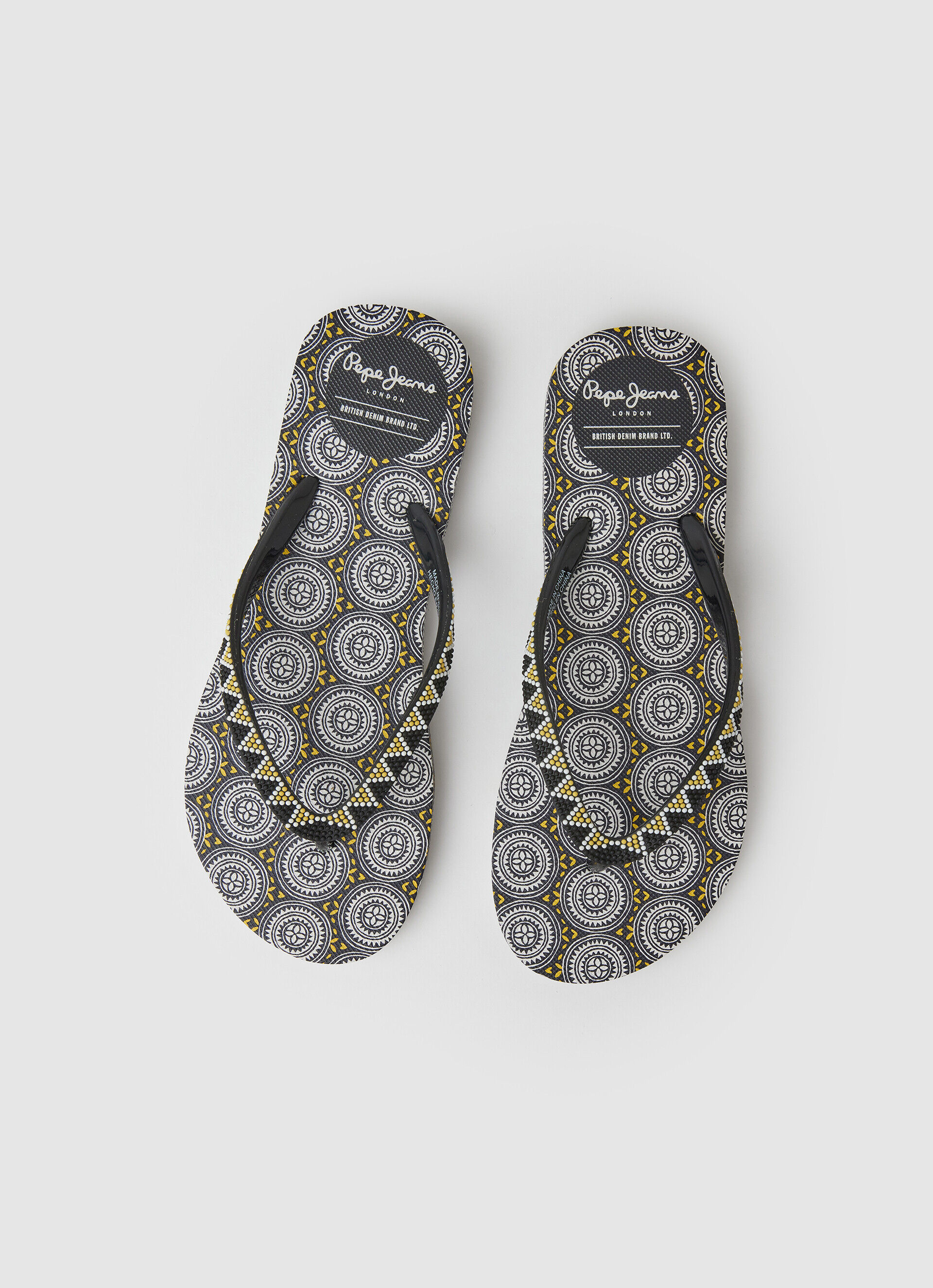 Chinelo de praia RAKE COIN - preto
