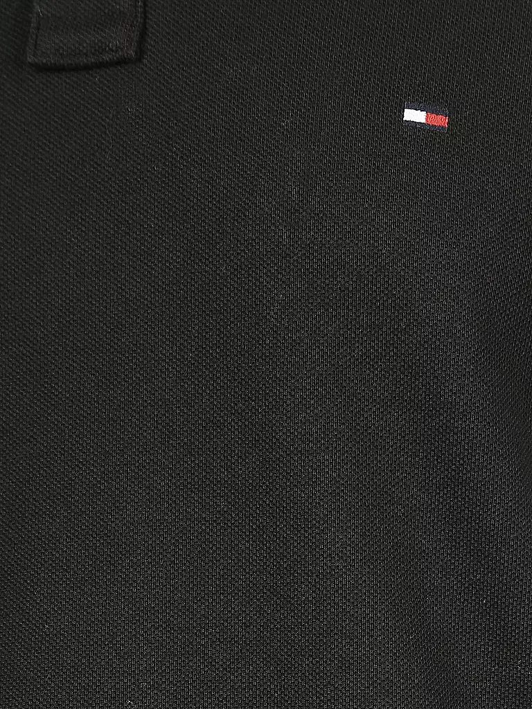 TOMMY HILFIGER Poloshirt Slim Fit  schwarz