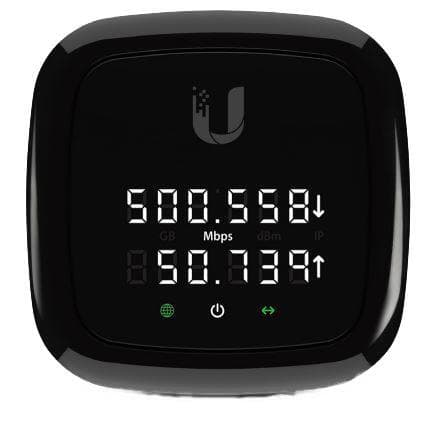Ubiquiti Ufiber Nano G GPON CPE, LED-skærm, stilfuldt design, hvid