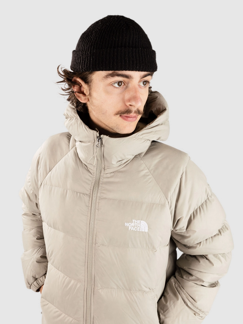 THE NORTH FACE Hydrenalite Down Hoodie Jacket clay grey