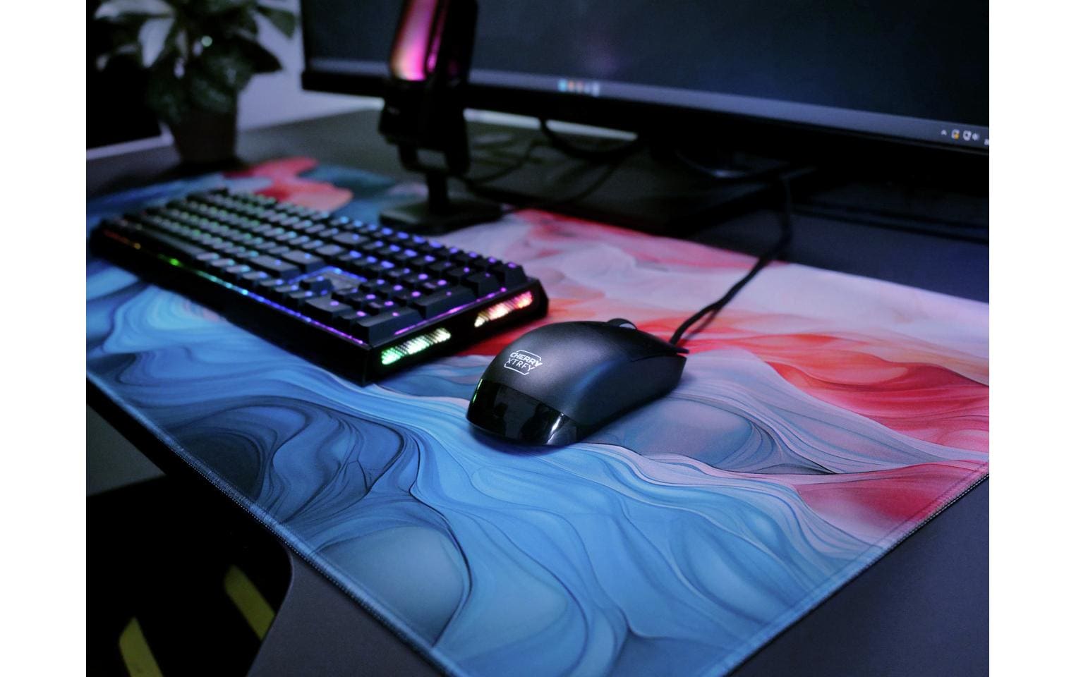 Gaming-Maus XTRFY M50 SchwarzLeichtgewichtige Gaming-Maus