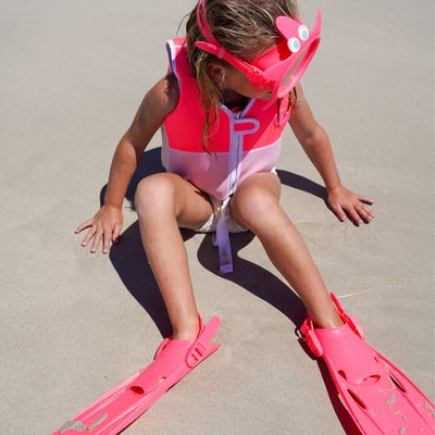 SUNNYLiFE Snorkelsett Barn Small, Melody The Mermaid Pink
