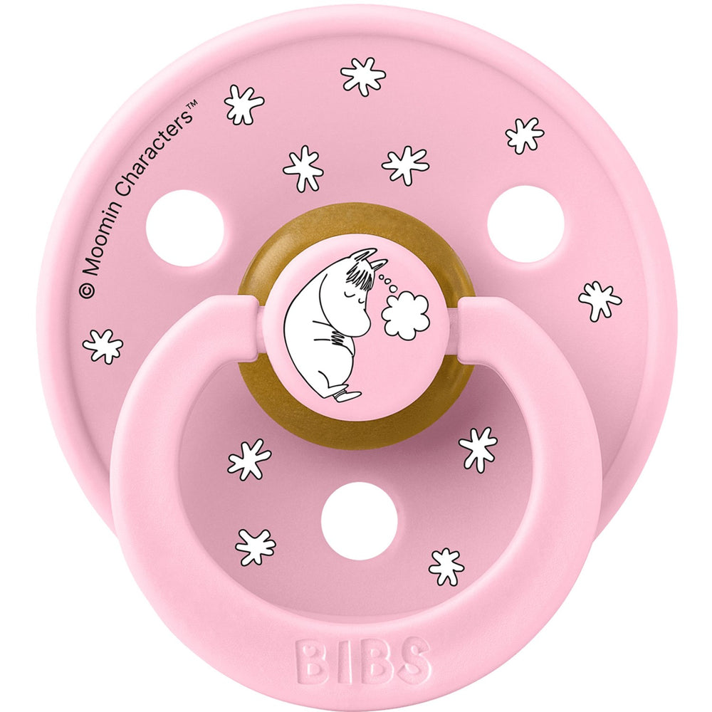 Køb Bibs X Moomin Baby Pink Mix Sut Colour 2-Pak Dreaming Latex