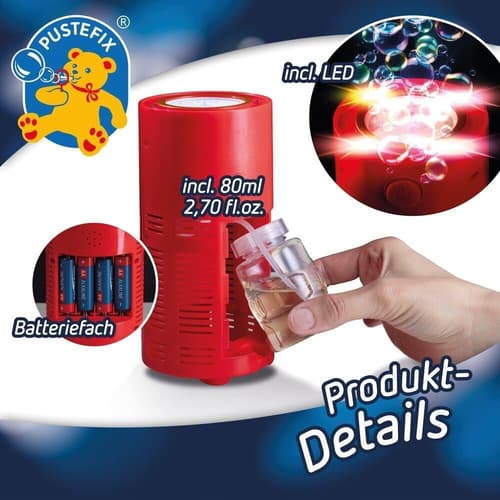 Pustefix Bubble Fireworks rot