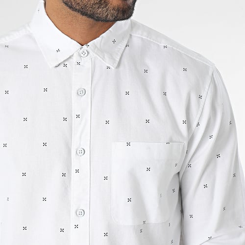 Chemise Manches Longues Baker 10051507 Blanc