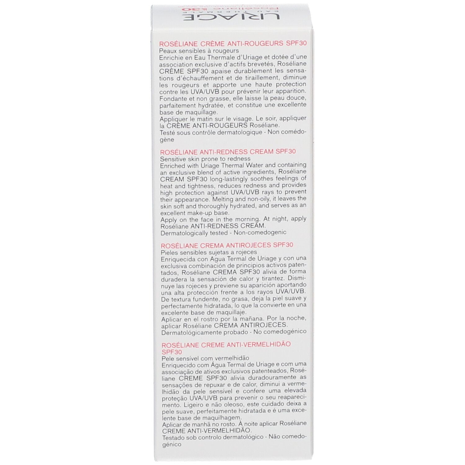 URIAGE Roseliane Creme gegen Rötungen SPF 30