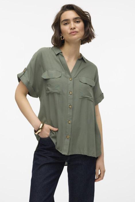 Vero Moda groene dames blouse