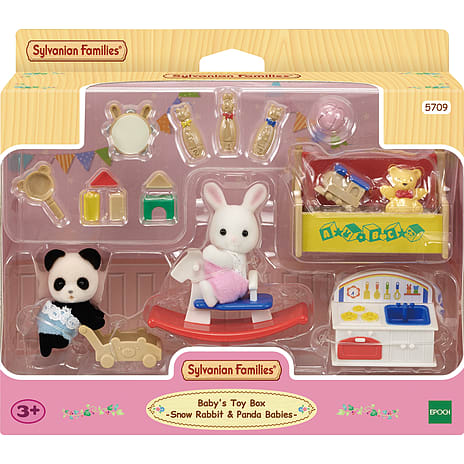 Sylvanian Families snekanin og panda baby