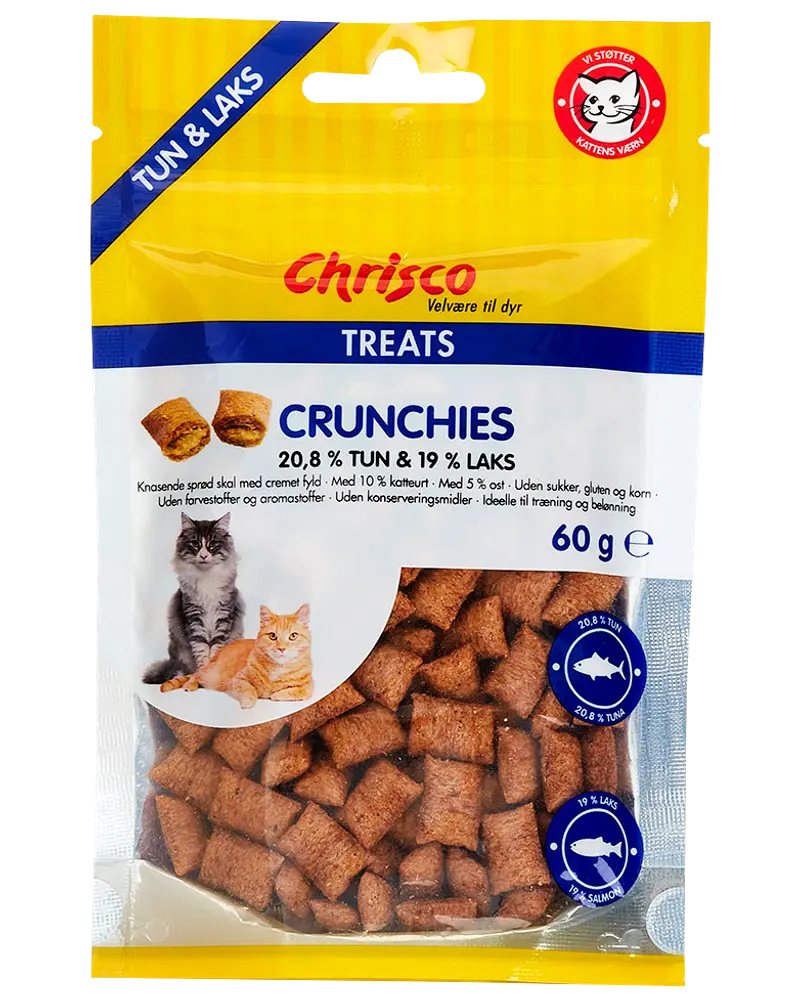 Chrisco Crunchies Tun & Laks 60 g