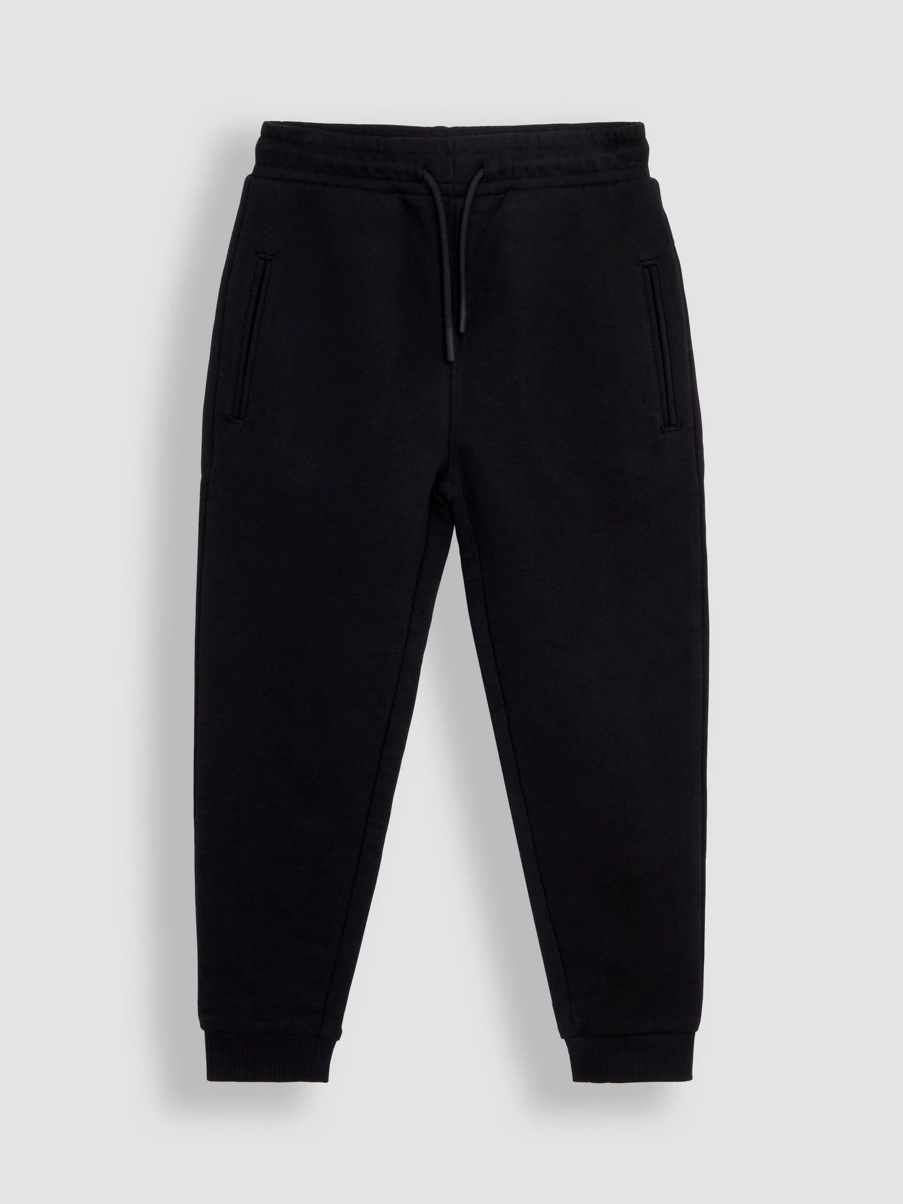 Charcoal Marl & Black - JoJo Maman Bébé - Set van 2 joggingbroeken