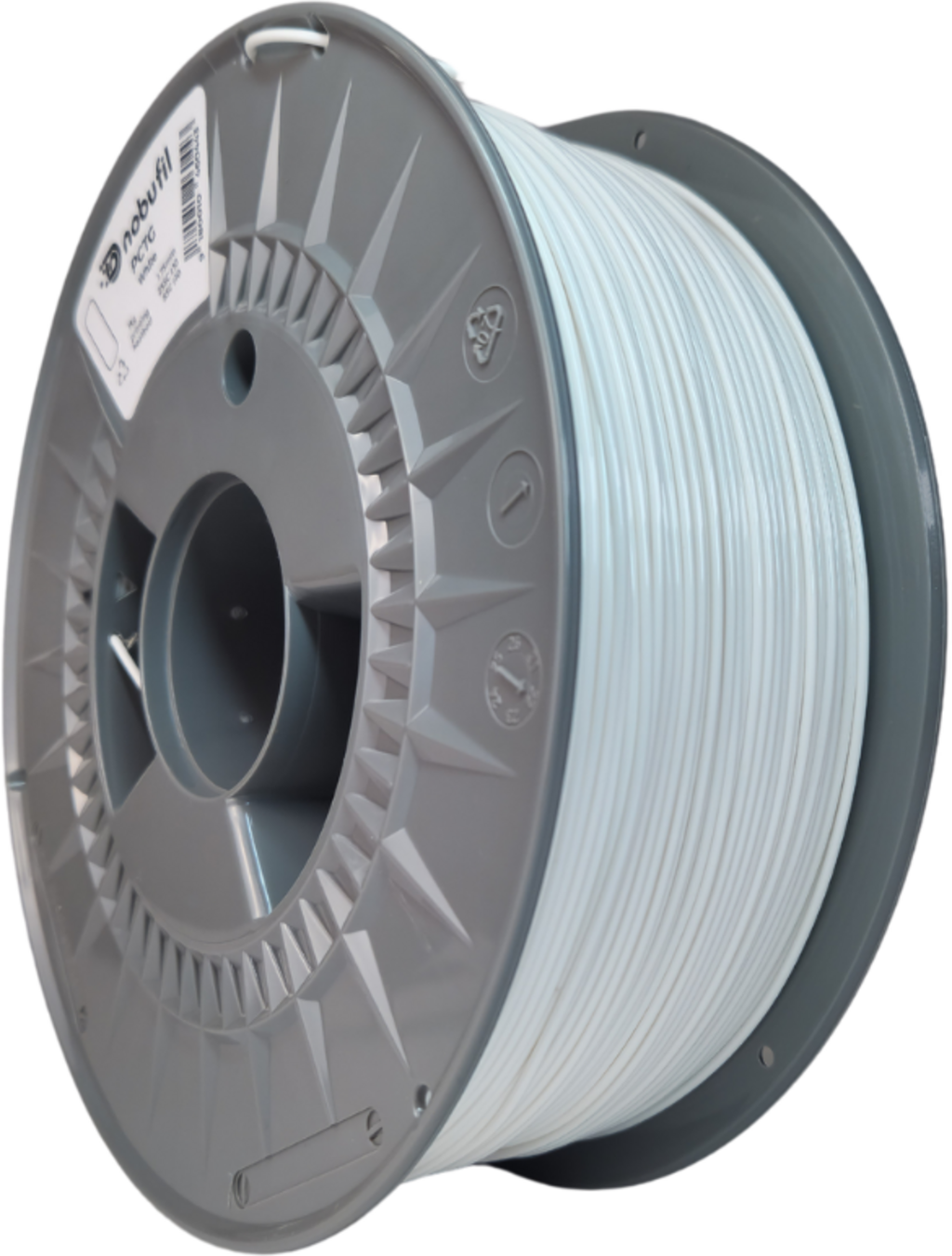 Nobufil  PCTG White, 1,75 mm / 1000 g    Schlagfestes PCTG Filament aus recycelten Kunststoffen