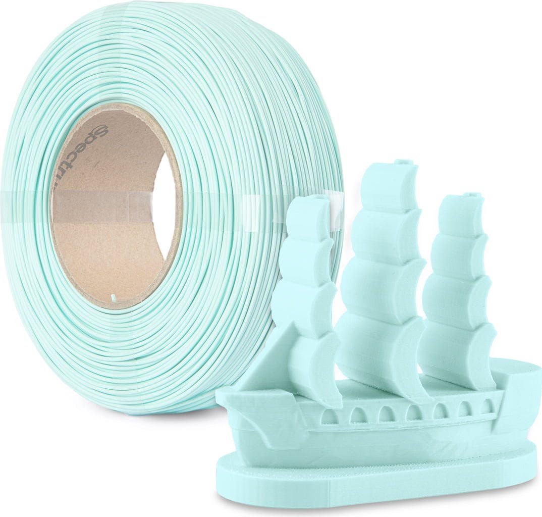 Spectrum  ReFill Pastello PLA Water Blue, 1,75 mm / 1000 g    Pastellfarbenes PLA in Water Blue