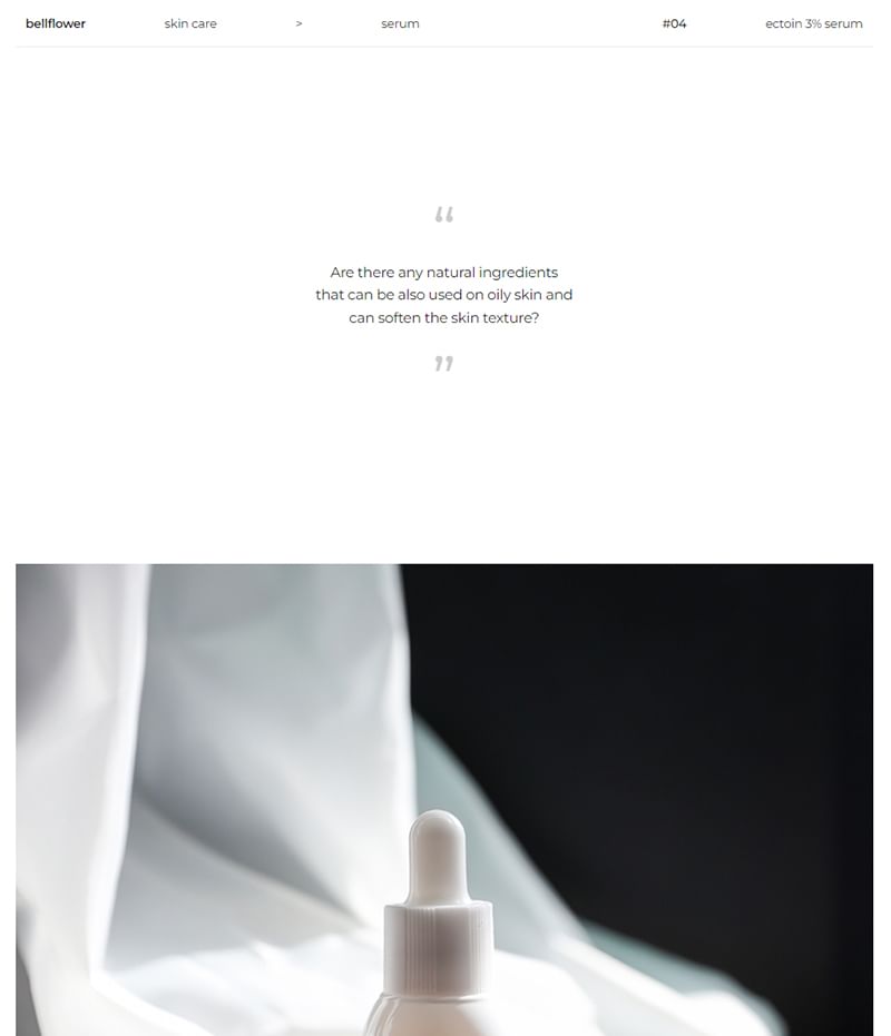 Bellflower - Ectoin 3% Serum