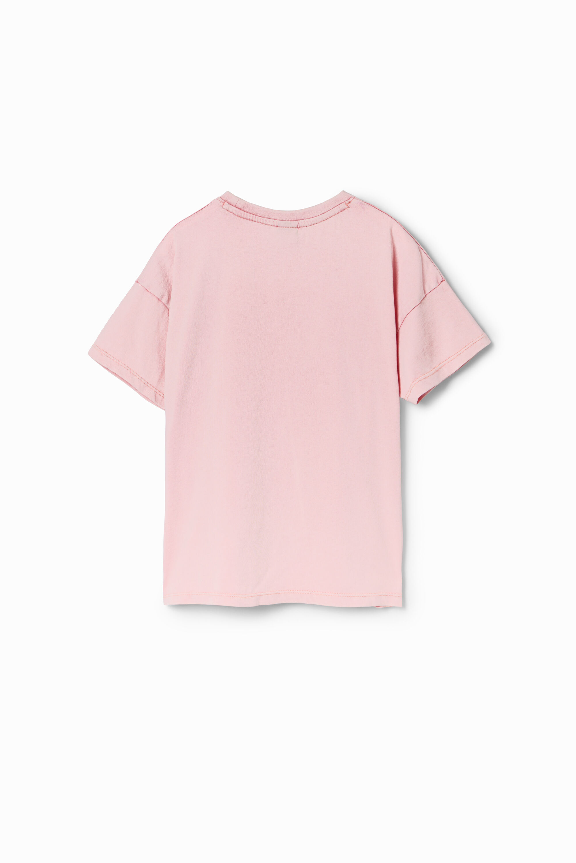 T-shirt fleur paillettes