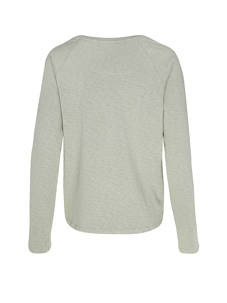 MARC O' POLO DENIM Langarmshirt  grün