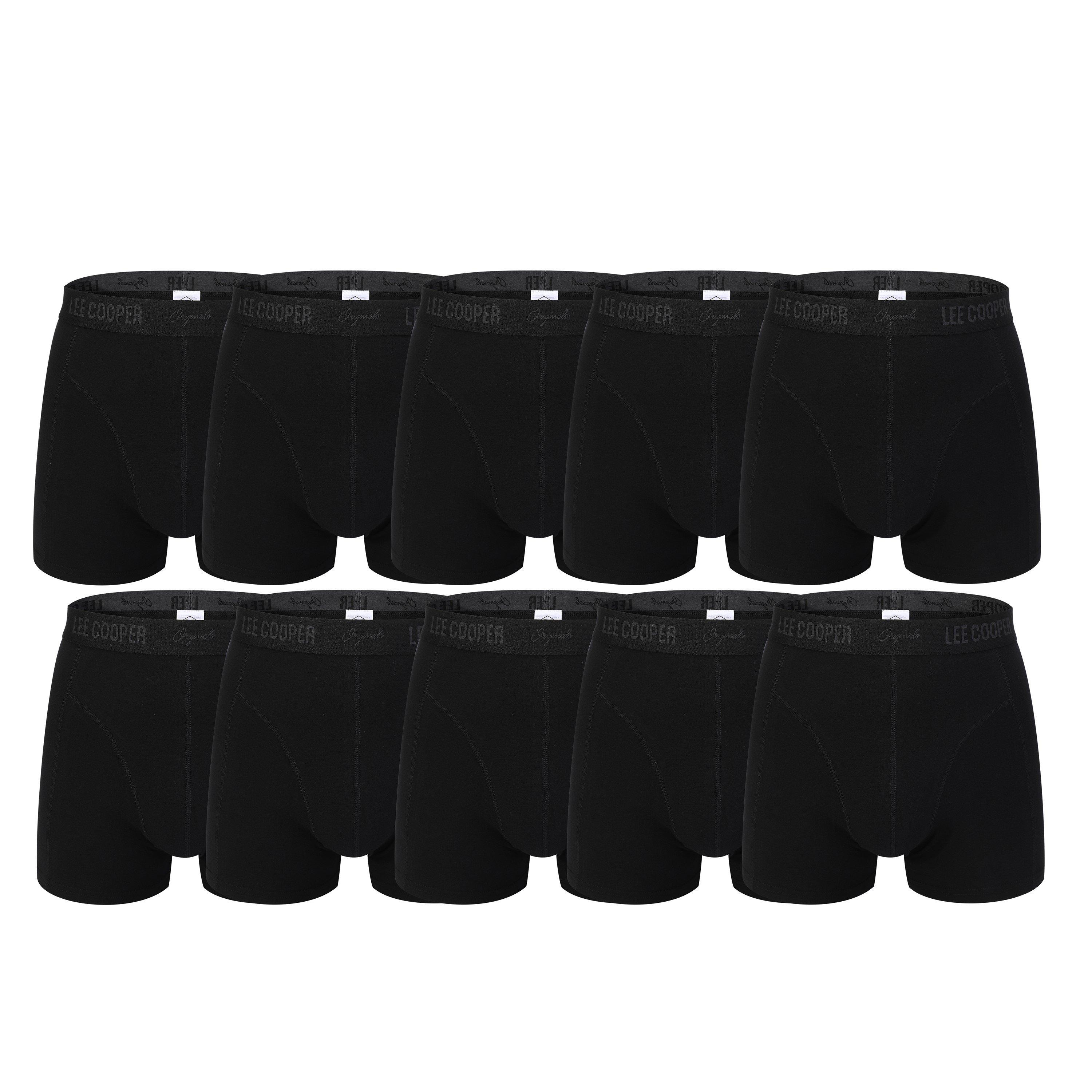 Lee Cooper Mens 10-Pack Hipster Trunks