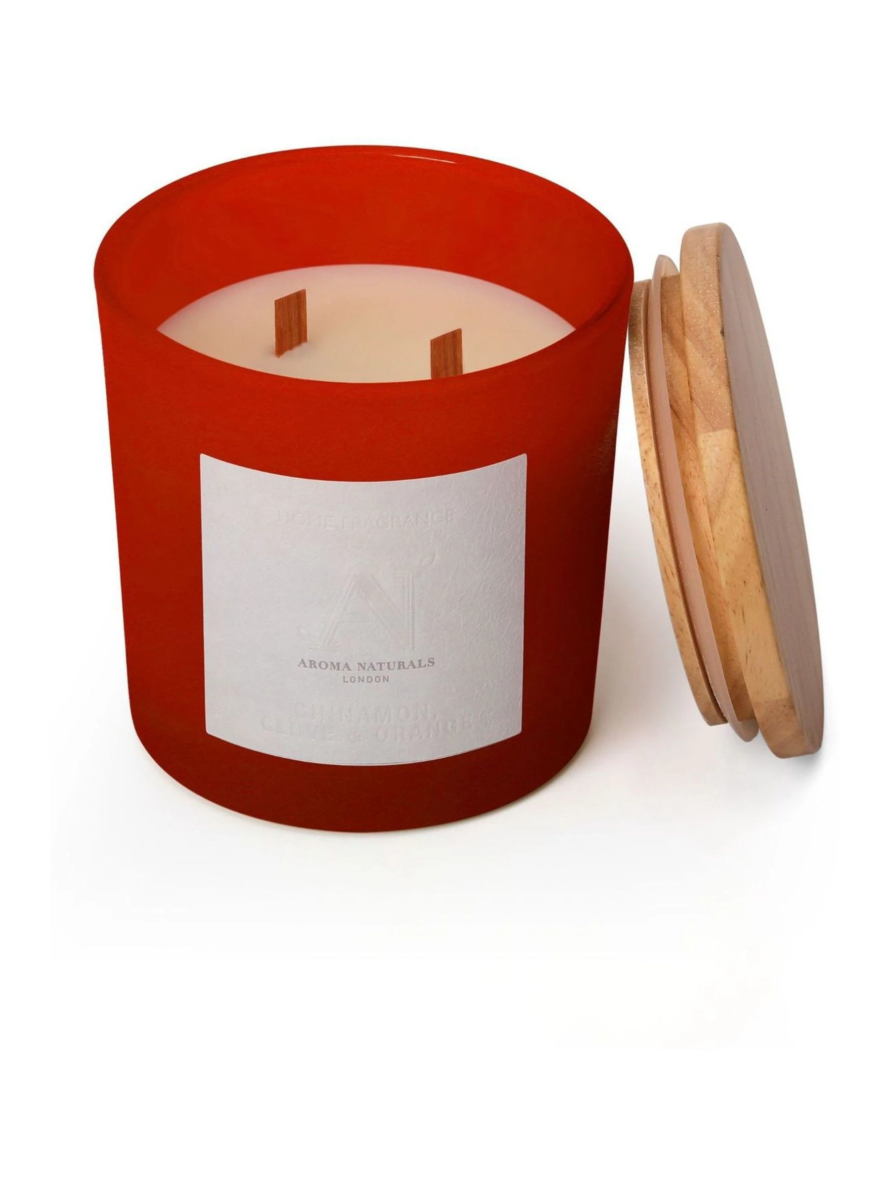 Aroma Naturals Frosted Cinnamon Clove & Orange Candle